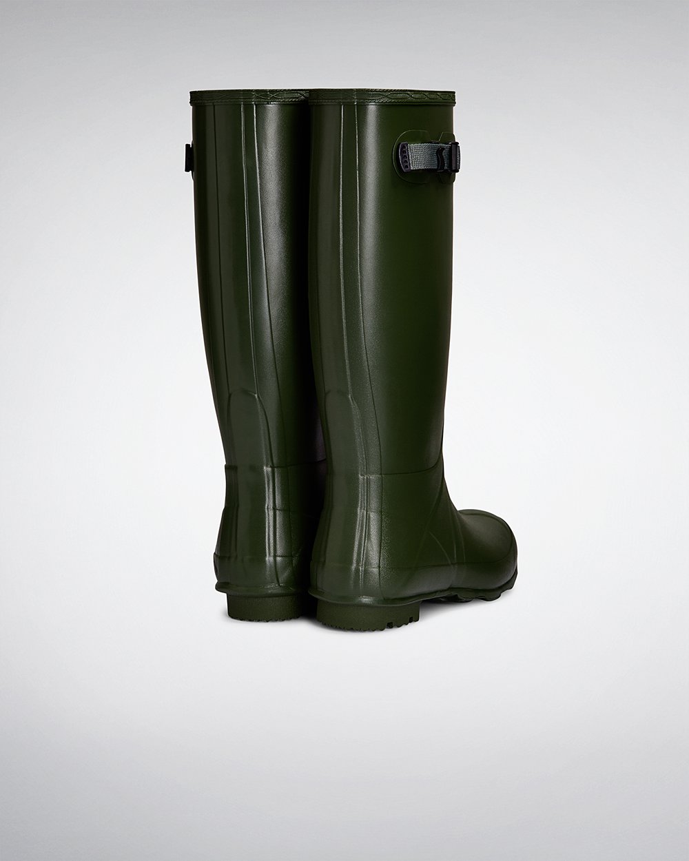 Botas De Altas Norris Field Neoprene Lined Hunter Mujer - Verdes - 405893FKI